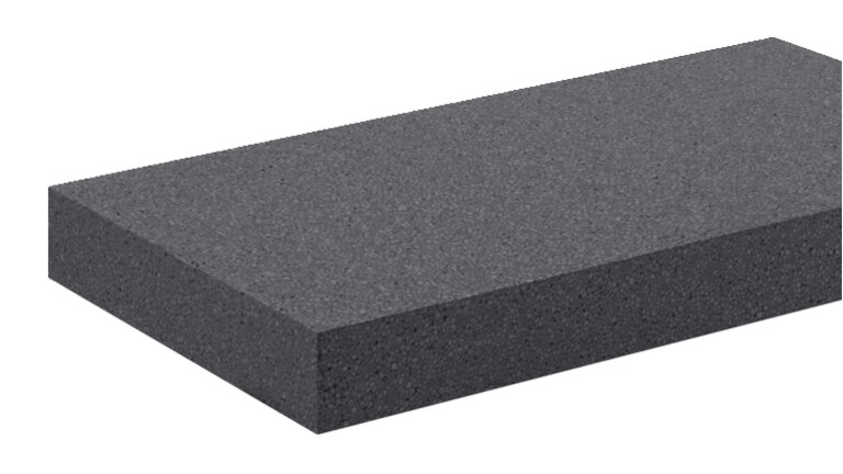 EPS, Dämmplatte, schwarz